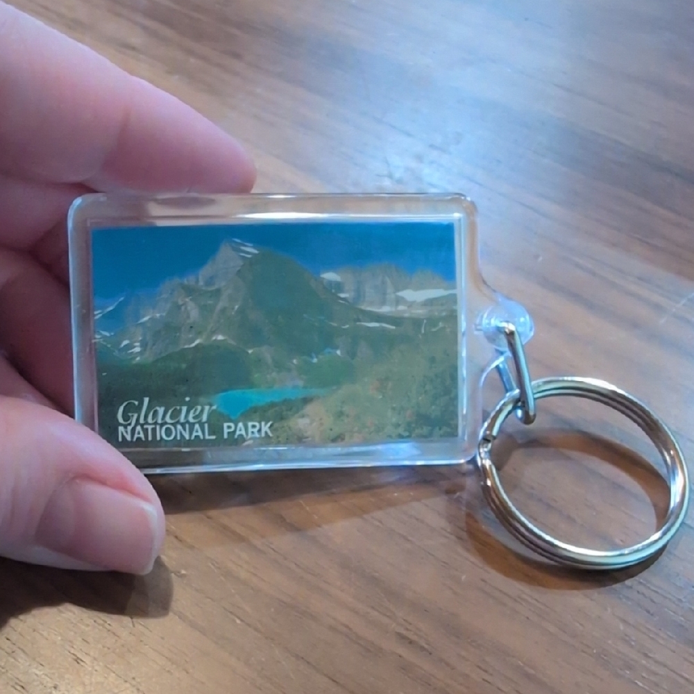 Glacier National Park Keychain